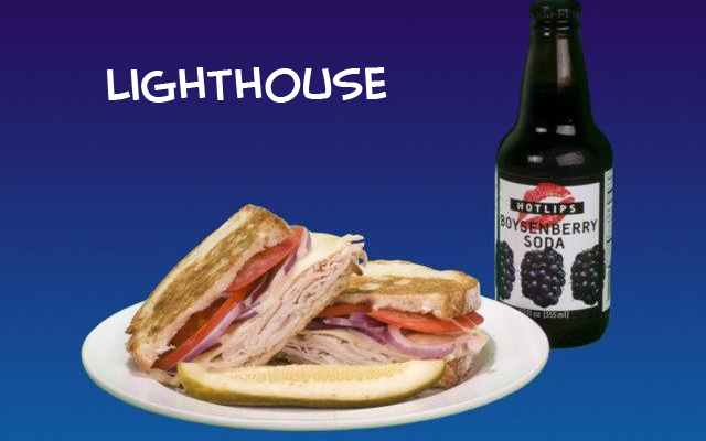 Lighthouse Sandwich at Tsunami Sandich Company
