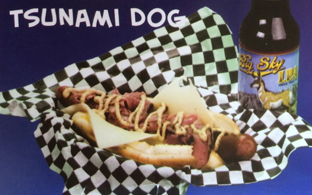 Tsunami Dog at Tsunami Sandich Company