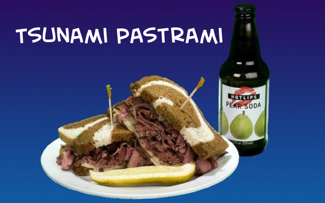 Tsunami Pastrami Sandwich at Tsunami Sandich Company